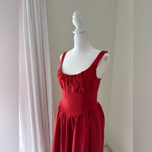 Reformation Balia Linen Dress - Picture 13 of 14